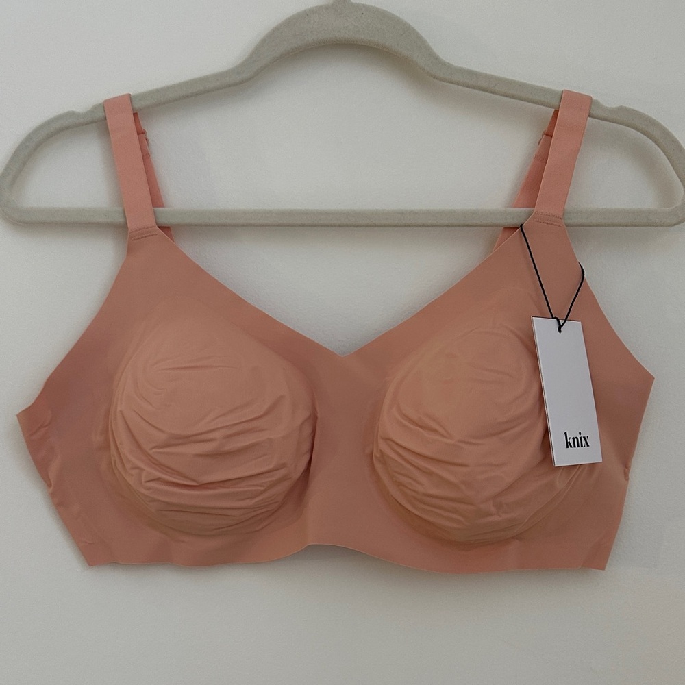 Knix Women's Thin Strap Padded V-Neck Bra